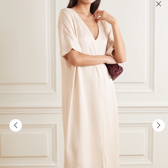 envelope1976 Tokyo crepe de chine maxi dress - Picture 1 of 6